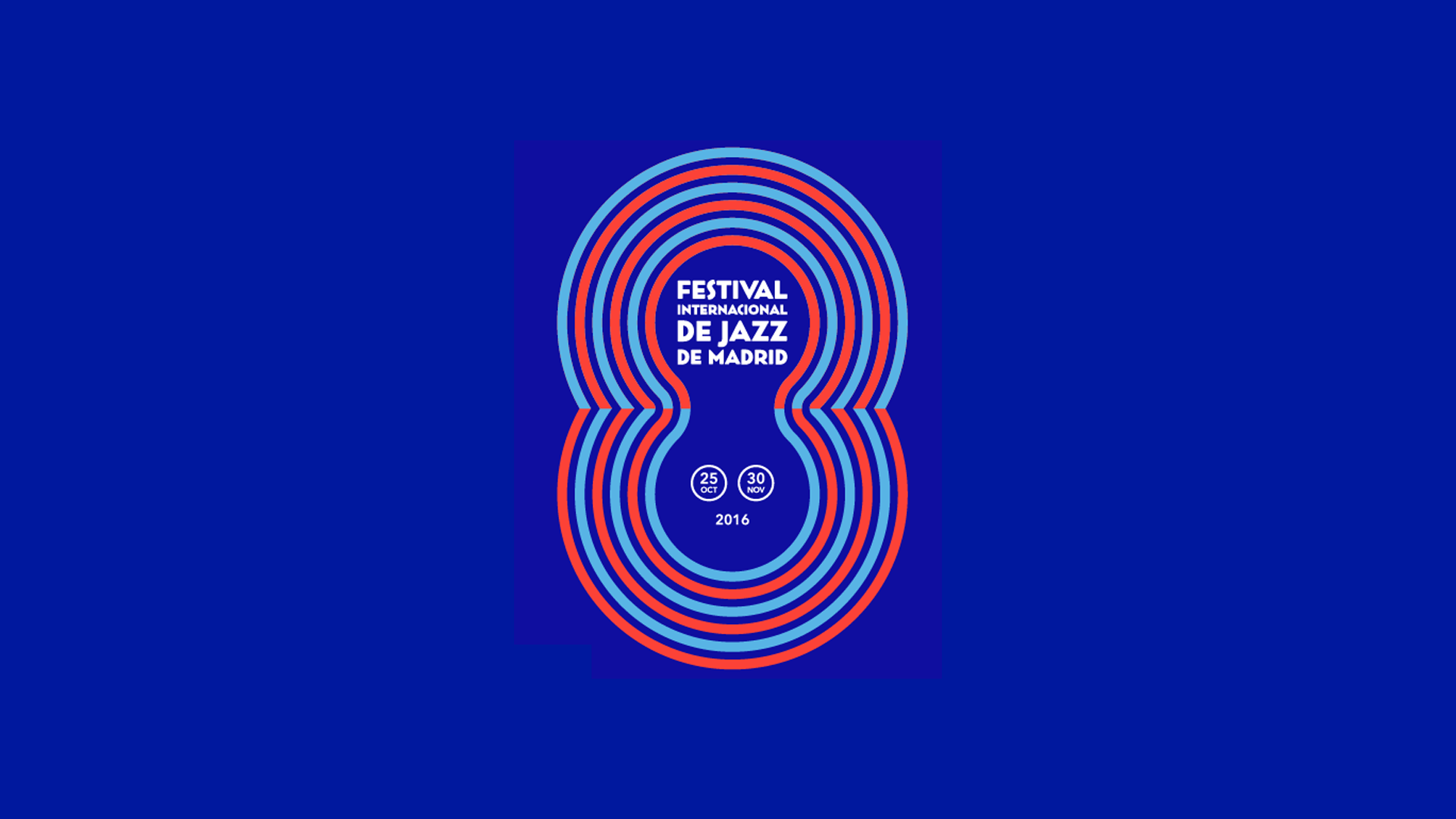 Festival Internacional de Jazz de Madrid, web hecha por murciègalo en 2016