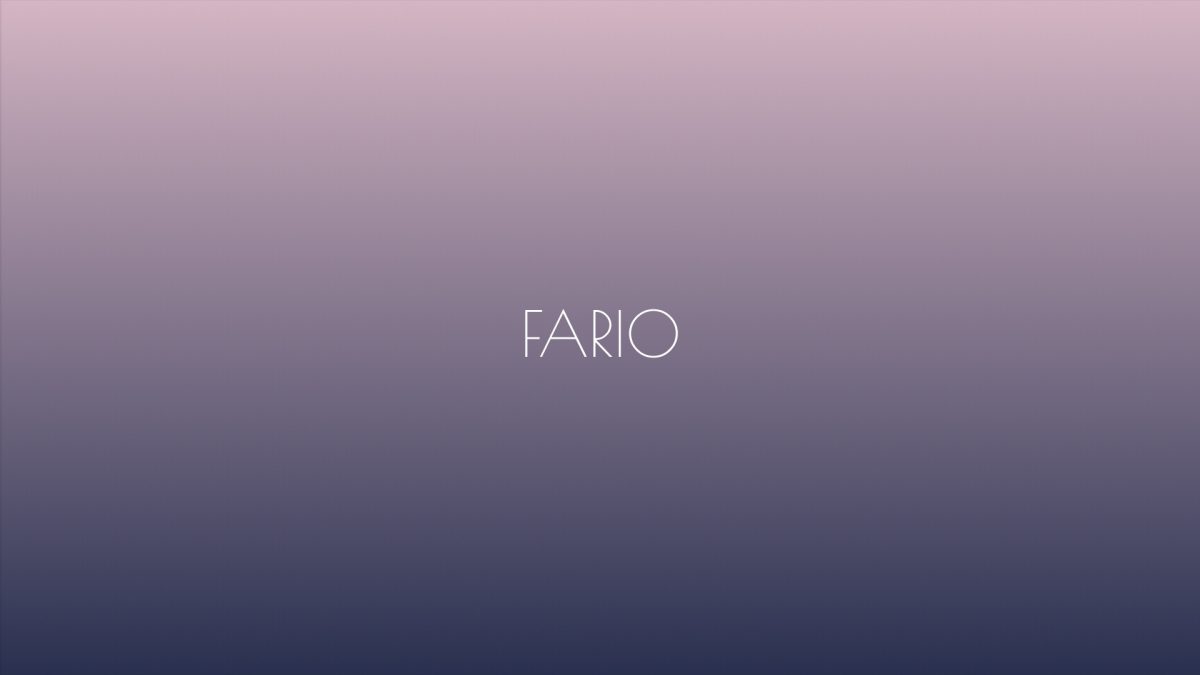 Fario, web hecha por murciegalo en 2018